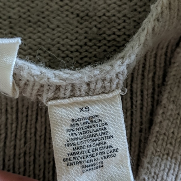 Anthro Moth Converging Roads Ruffle Sweater Dress - Picture 12 of 15